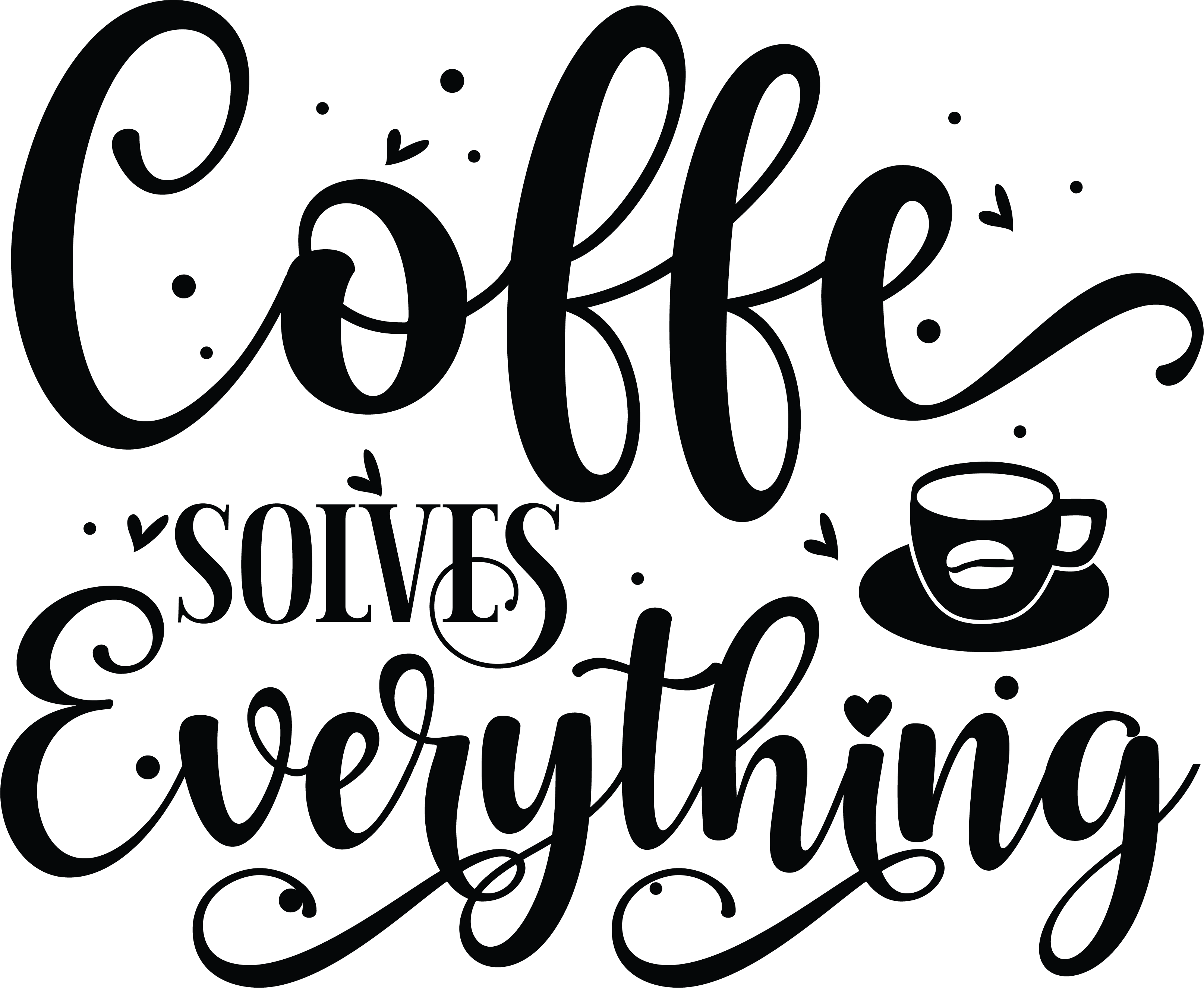 Solves Everything SVG cut file preview