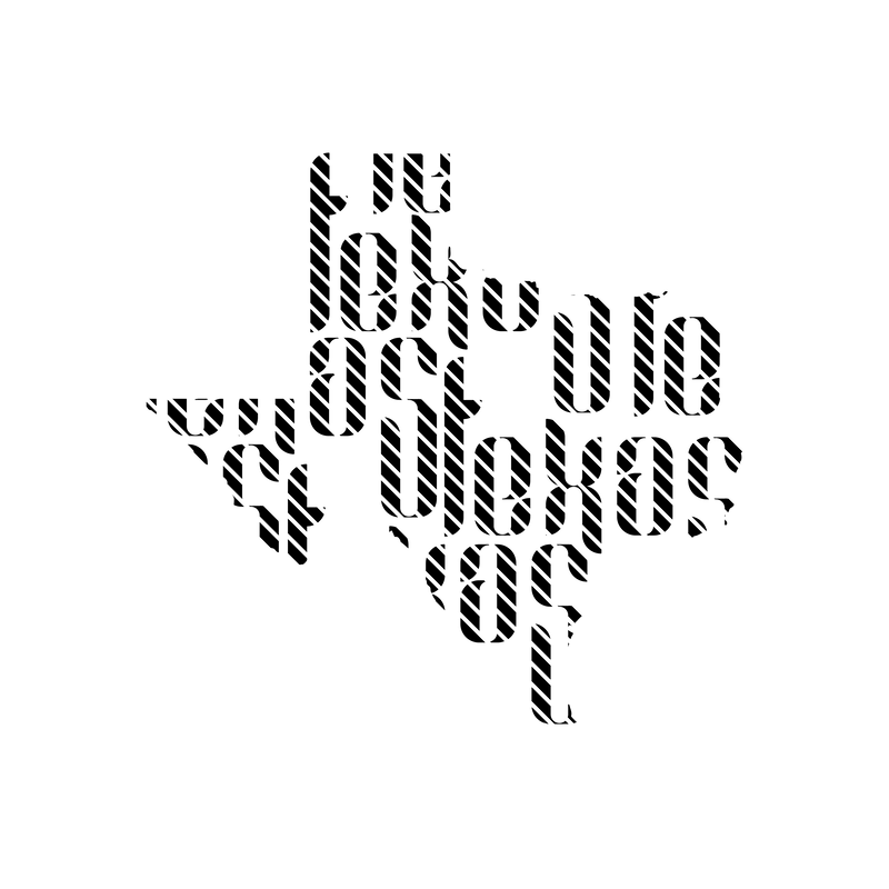Texas SVG cut file preview