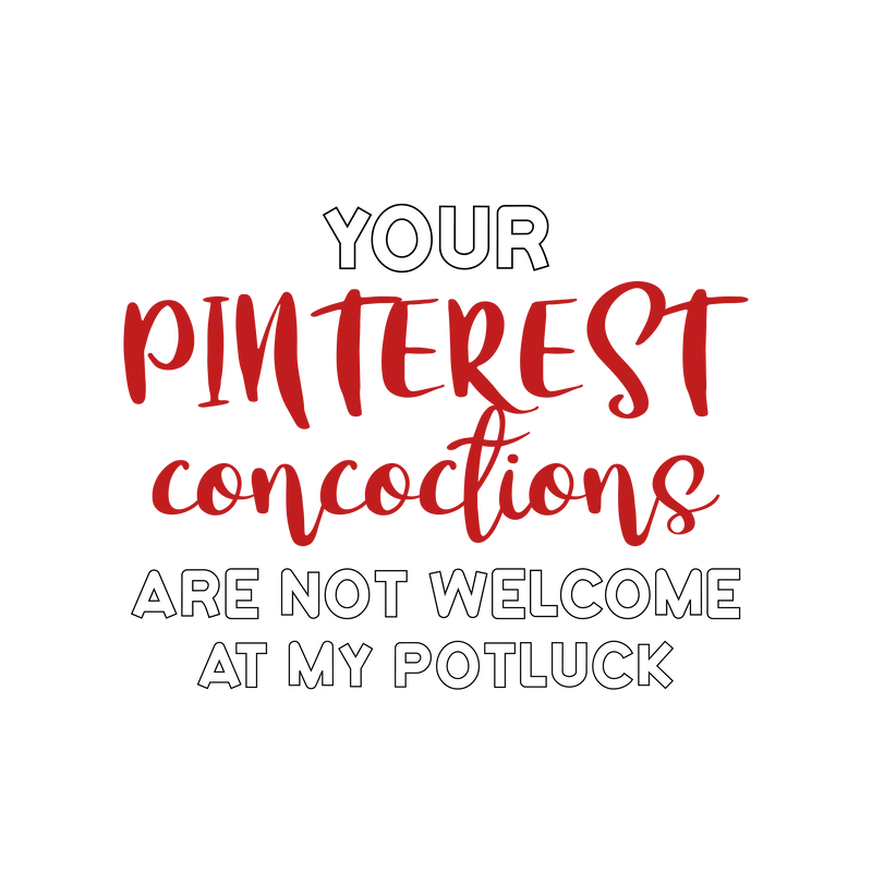 Your Pinterest Concoctions SVG cut file preview