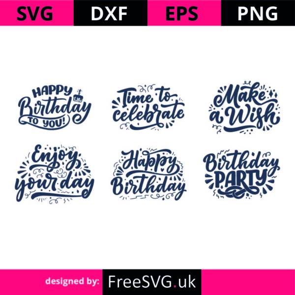 Free SVG Bundle Joy