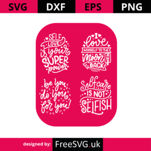 Self free SVG bundle