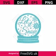 00435-Let-It-Snow-SVG