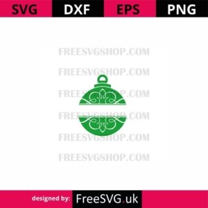 00492-Swirl-Christmas-Bauble-SVG