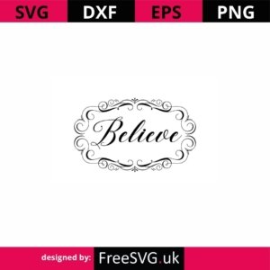 Believe-SVG-Cut-File-2