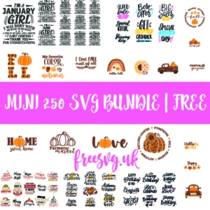 free SVG Bundle Mini 250