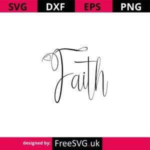 Faith-SVG-Cut-File