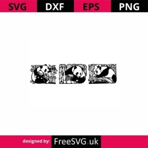 Panda-in-the-Woods-SVG-Cut-File