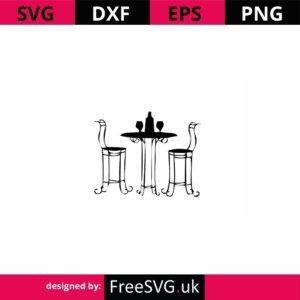 Table-For-Two-SVG-Cut-File