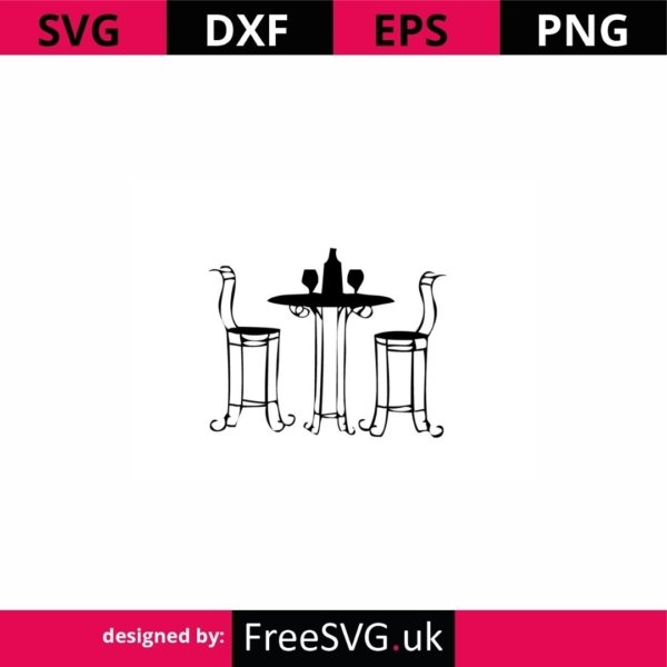 Table-For-Two-SVG-Cut-File