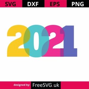 Free SVG happy new year