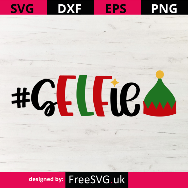 Selfie Christmas SVG